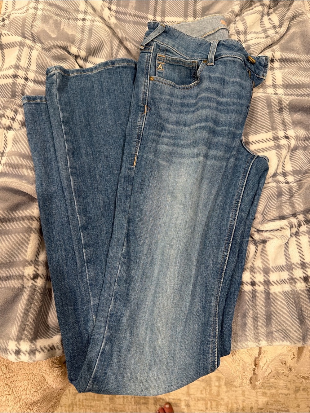 Ariat Women's Light Blue Boot Cut Jeans